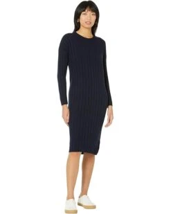 Madewell (Re)sourced Ribbed Midi Sweater Dress