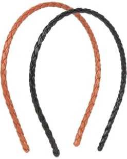 Madewell Two-Pack Skinny Braided Headbands