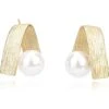 Vintage Havana Addison Pearl Earrings