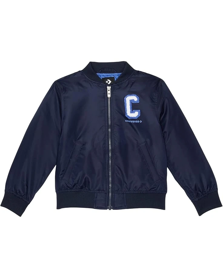 Converse Kids C Chenille Bomber (Big Kids) 1 Converse Kids C Chenille Bomber (Big Kids)
