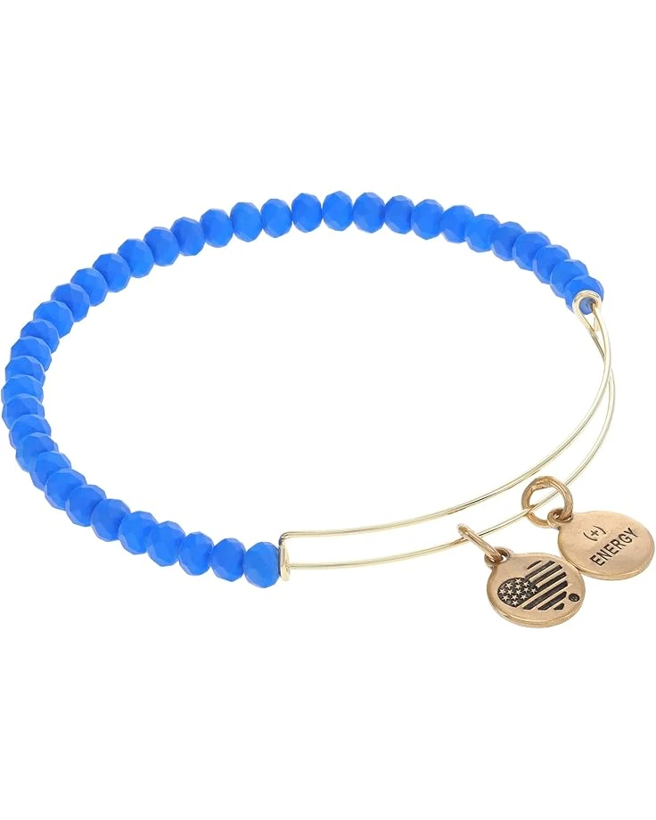 Alex And Ani Matte Brilliance Bracelet, Royal Blue 1 Alex And Ani Matte Brilliance Bracelet, Royal Blue