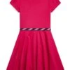 Polo Ralph Lauren Kids Striped-Trim Ponte Dress (Big Kids)