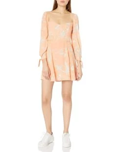 ASTR The Label Women's Long Sleeve Windsor Mini Dress