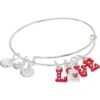 Alex And Ani Peanuts Snoopy Love Multi-Charm Bracelet