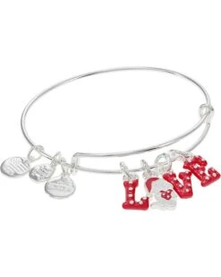 Alex And Ani Peanuts Snoopy Love Multi-Charm Bracelet