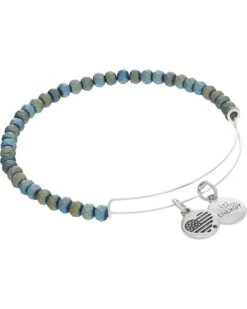 Alex And Ani Matte Brilliance Bracelet, Gunmetal Gray
