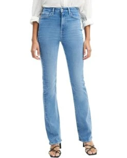 7 For All Mankind No Filter Skinny Boot In Lily Blue