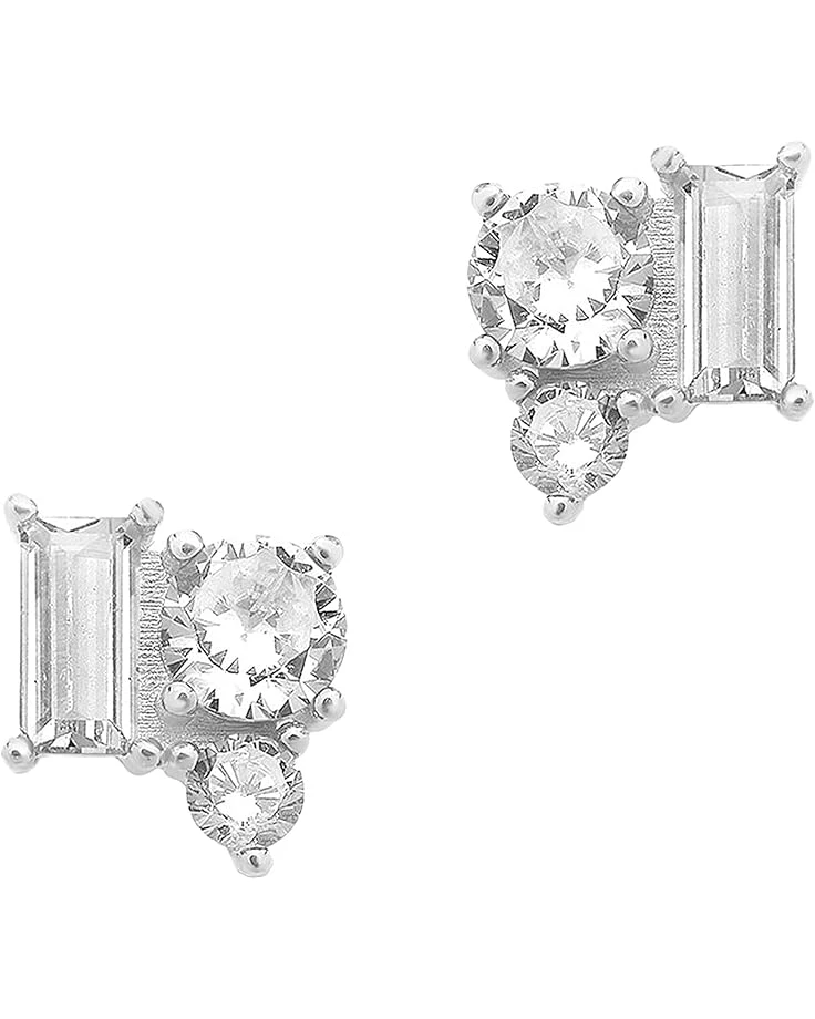 Sterling Forever Sterling Silver CZ Cluster Studs Earrings 1 Sterling Forever Sterling Silver CZ Cluster Studs Earrings