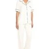 Eberjey Gisele Pajamas Short Sleeve Pants Set