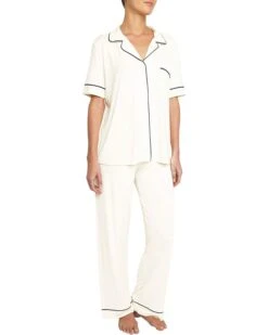 Eberjey Gisele Pajamas Short Sleeve Pants Set