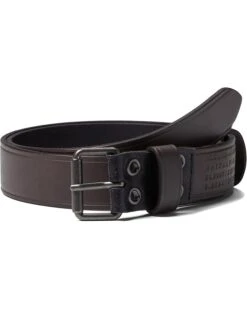 AllSaints 35 Mm Heat Creased Belt, Adjustable 2nd Keeper