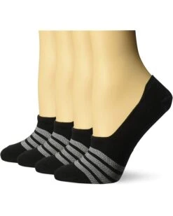 Hanes Womens Ultimate Lightweight Invisible Liner With Vent Sock 4-pack