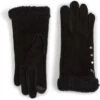 Koolaburra By UGG Studded Tech Gloves W/ Sherpa Cuff