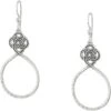 Brighton Interlok Petite Knot Circle French Wire Earrings