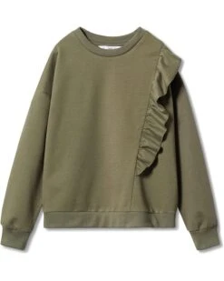 MANGO Kids Frill Sweatshirt (Little Kids/Big Kids)