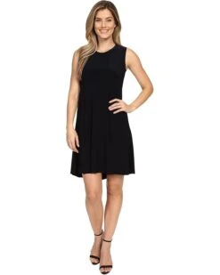 Norma Kamali Sleeveless Swing Dress