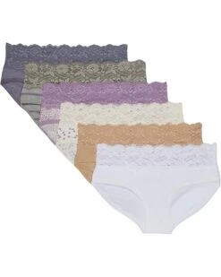 PACT Lace-Waist Brief 6-Pack