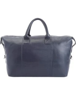 ROYCE New York Leather Overnight Duffel Bag