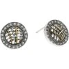 Brighton Neptune's Rings Woven Button Earrings