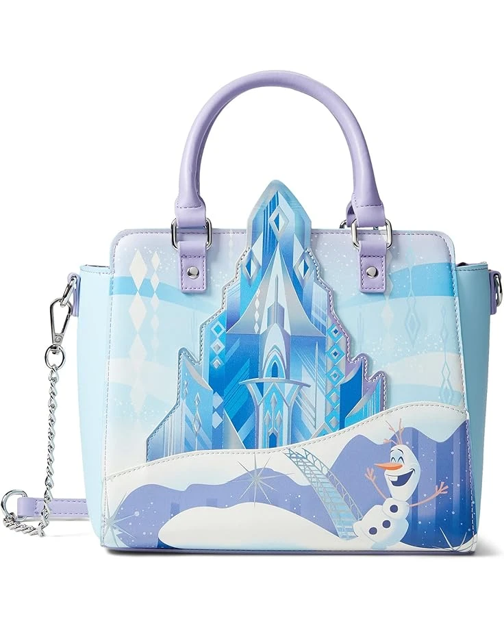 Loungefly Disney Frozen Princess Castle Crossbody Bag 1 Loungefly Disney Frozen Princess Castle Crossbody Bag