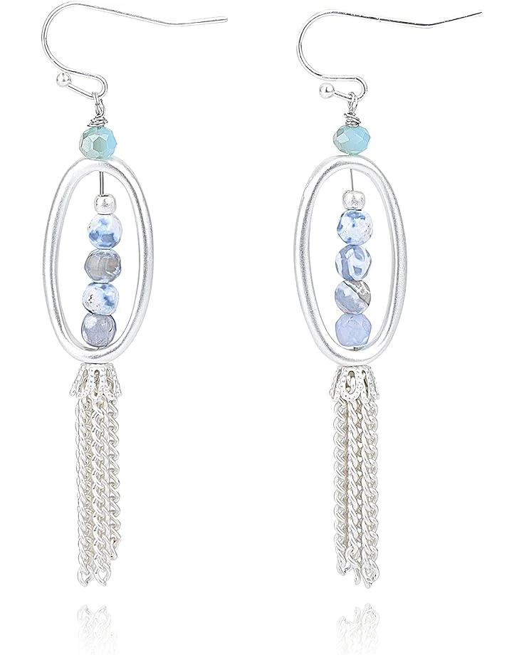 Vintage Havana Kinsley Beaded Dangle Earrings 1 Vintage Havana Kinsley Beaded Dangle Earrings