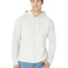 Vince Color-Block Double Knit Pullover Hoodie