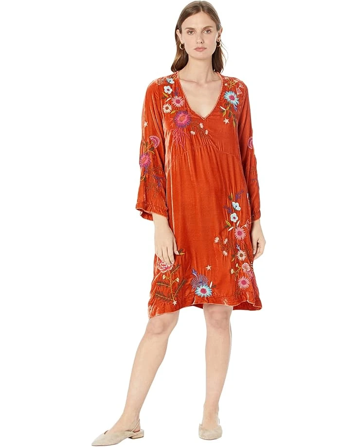 Johnny Was Ulla V-Neck Effortless Dress 1 Johnny Was Ulla V-Neck Effortless Dress