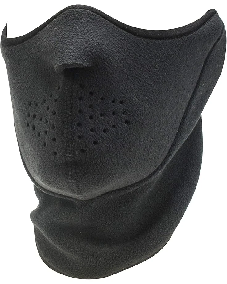 MUK LUKS S Men's Neo Fleece Half Mask-Black 1 MUK LUKS S Men's Neo Fleece Half Mask-Black