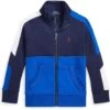 Polo Ralph Lauren Kids Color-Blocked Double-Knit Track Jacket (Toddler)