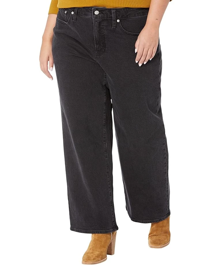 Madewell Plus Perfect Vintage Wide-Leg Jeans In Belmere Wash 1 Madewell Plus Perfect Vintage Wide-Leg Jeans In Belmere Wash