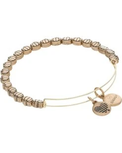 Alex And Ani Pumpkin Motif Beaded Bracelet