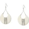 Brighton Mingle Disc Large French Wire Earrings