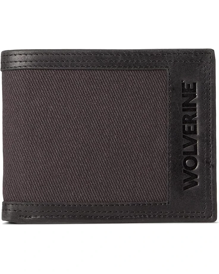 Wolverine Canvas/Leather Raider Bifold Wallet 1 Wolverine Canvas/Leather Raider Bifold Wallet