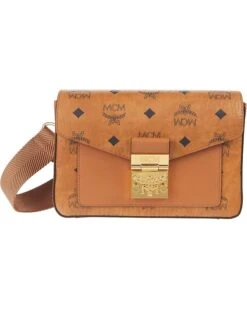 MCM Millie Visetos Crossbody Small