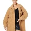 Avec Les Filles Oversized Faux Shearling Shacket