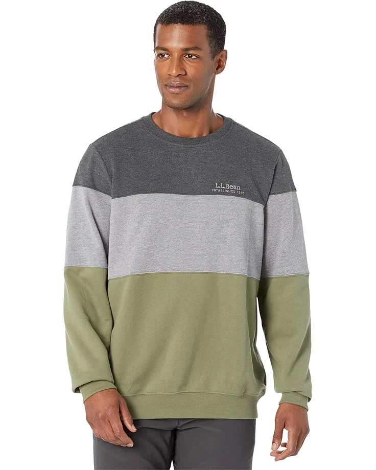 L.L.Bean 1912 Sweatshirt Crew Neck Color-Block - Tall 1 L.L.Bean 1912 Sweatshirt Crew Neck Color-Block - Tall