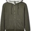 SKECHERS Men's Skech-Sweats Diamond Logo Full Zip Hoodie Sweatshirt