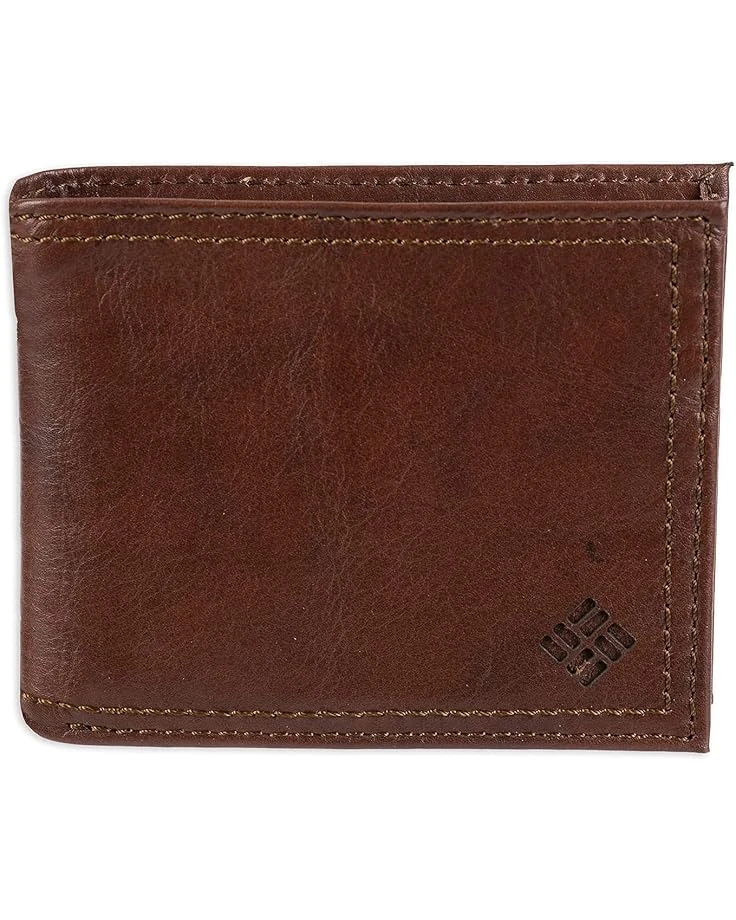 Columbia Men's Leather Extra Capacity Slimfold Wallet 1 Columbia Men's Leather Extra Capacity Slimfold Wallet