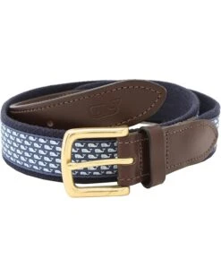 Vineyard Vines Vineyard Whale Canvas Club Belt