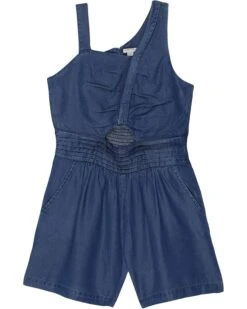 HABITUAL Girl Asymmetrical Romper (Big Kids)