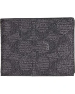 COACH Slim Billfold In Signature