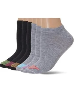 Hanes Womens Ultimate Lightweight Vent No Show Sock 6-pack
