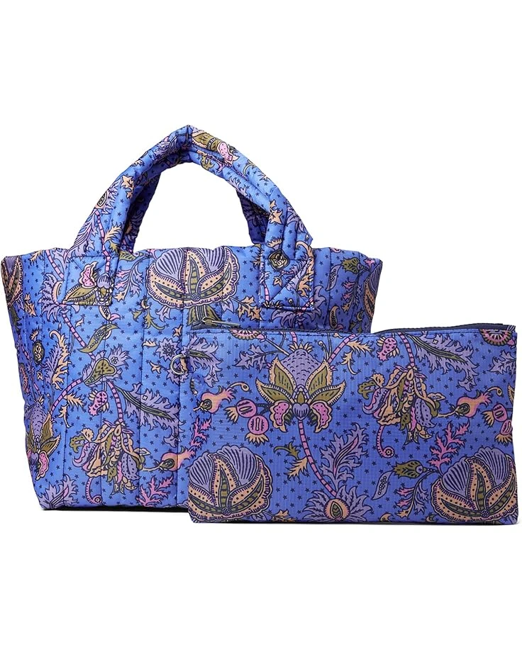 Roller Rabbit Amanda Star Quilted Nylon Tote 1 Roller Rabbit Amanda Star Quilted Nylon Tote