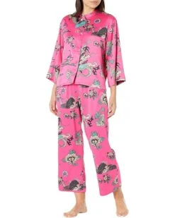 N By Natori Imperial Dragon - Satin Mandarin PJ