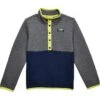 L.L.Bean Quilted Snap 1/4 Pullover (Little Kids)