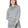 L.L.Bean Petite Bean's Cozy Pullover Marled