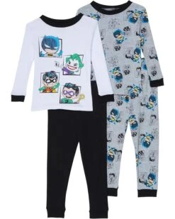 Komar Kids Batman Chibi Four-Piece Cotton Set (Toddler)