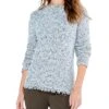 NIC+ZOE Petite Fringe Mix Sweater