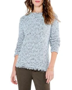 NIC+ZOE Petite Fringe Mix Sweater