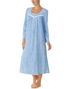 Eileen West Long Sleeve Long Gown